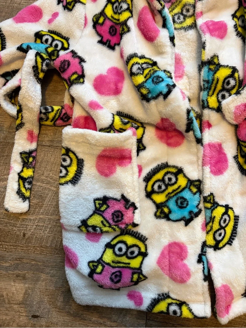 Despicable Me Girls Robe 4/5 T